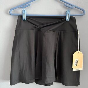 Blogilates Women's Criss Cross Slit High-Rise Skort